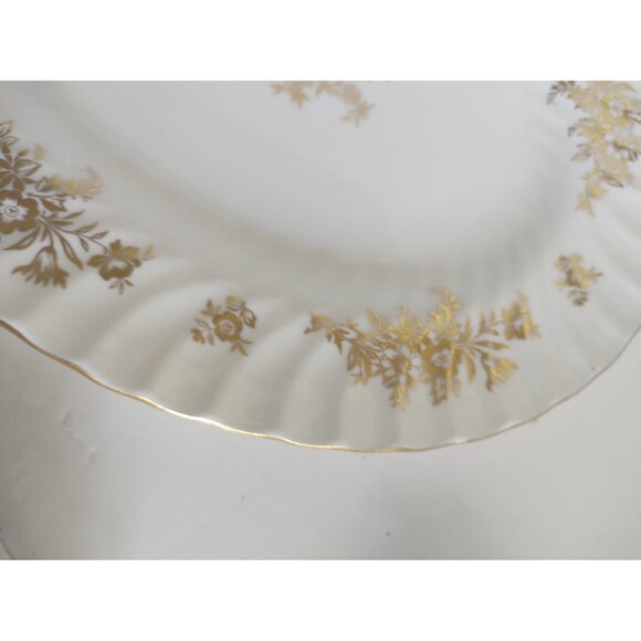 Minton Bone China 12 5/8" x 9 3/4" Oval Serving Platter Marlow Pattern - Picture 6 of 13